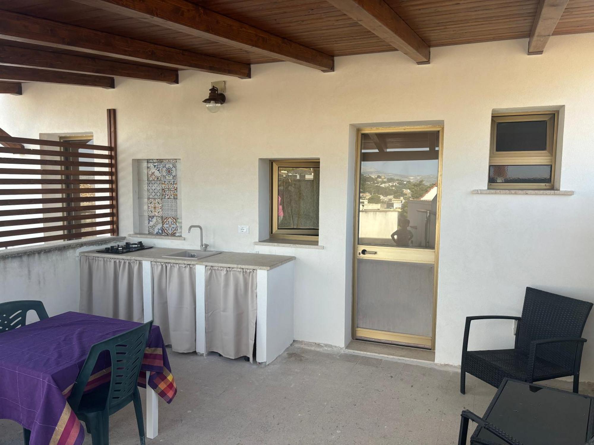 Camere Con Terrazzino Valderice Exteriör bild